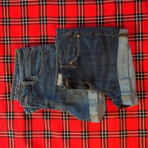 Lot of 2 Pairs Jean Shorts, US8